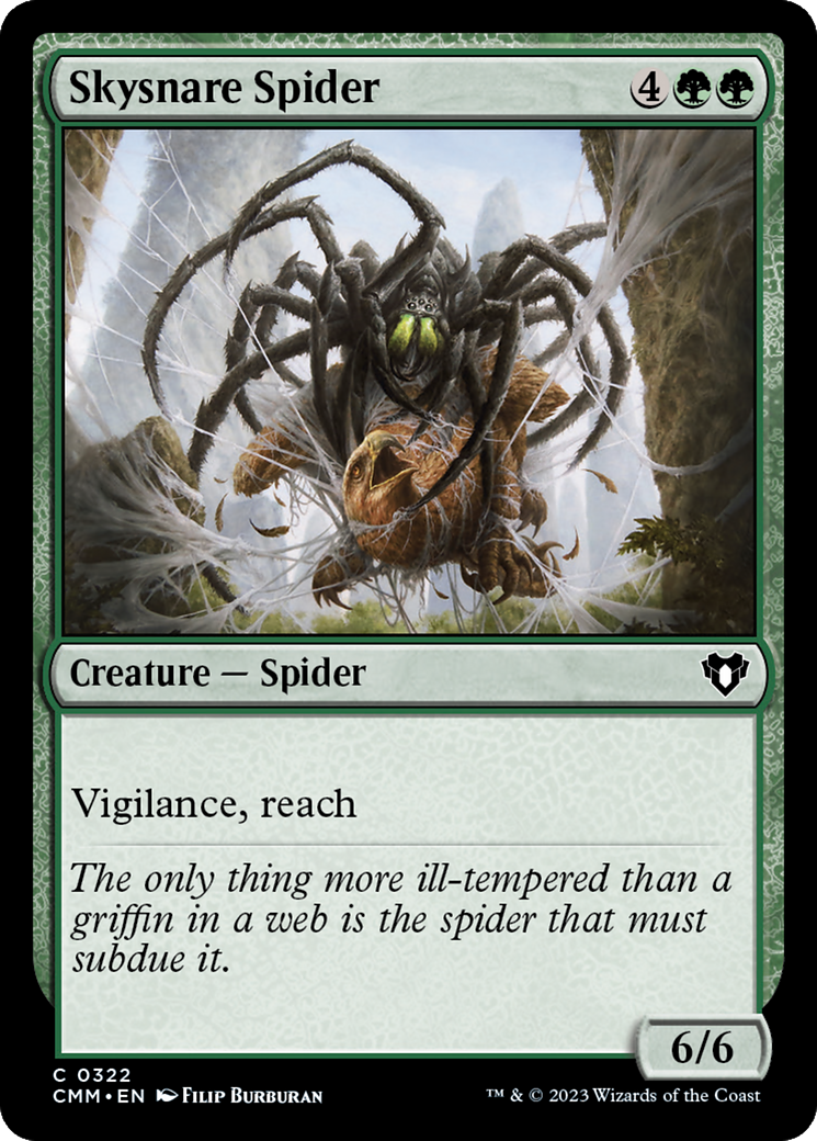 Skysnare Spider [Commander Masters] | Good Games Adelaide SA