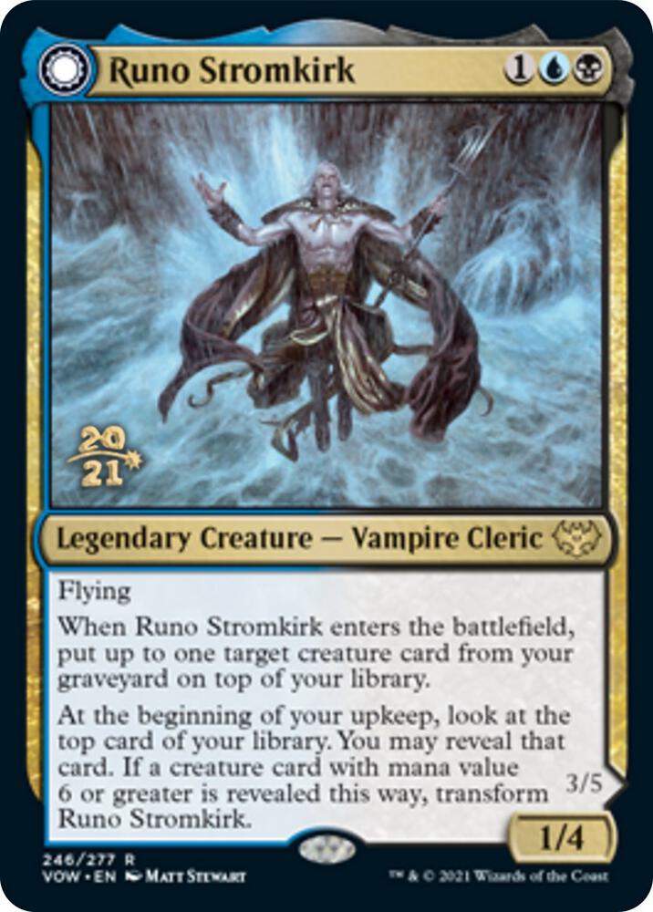 Runo Stromkirk 246 (Prerelease Cards)  - Foil | Good Games Adelaide SA