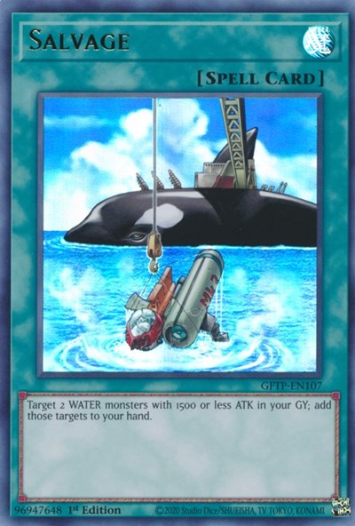 Salvage [GFTP-EN107] Ultra rare | Good Games Adelaide SA