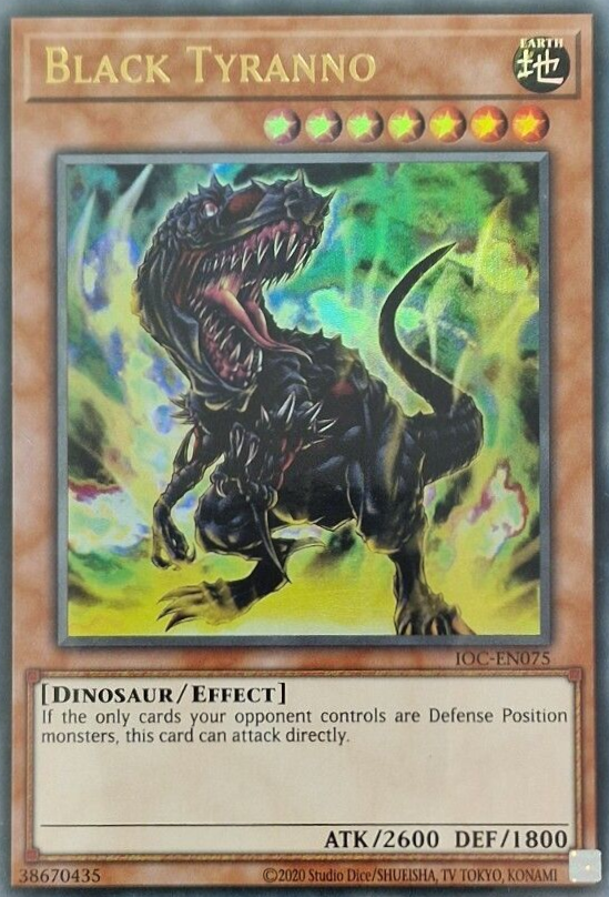 Black Tyranno (25th Anniversary) [IOC-EN075] Ultra Rare | Good Games Adelaide SA