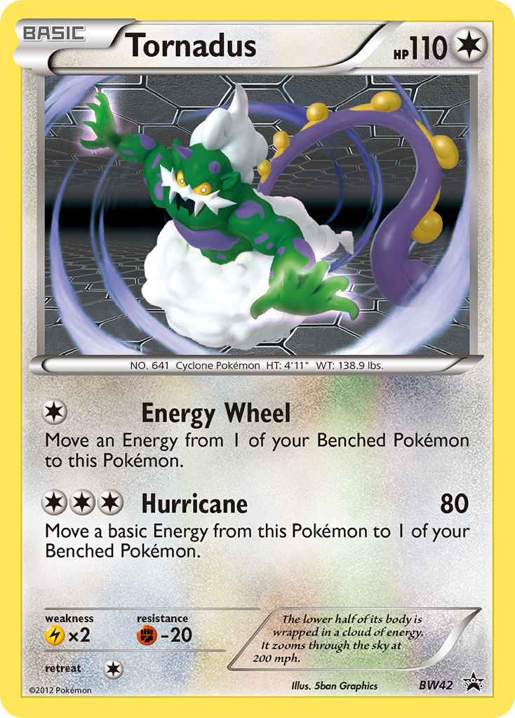 Tornadus (BW42) [Black & White: Black Star Promos] | Good Games Adelaide SA