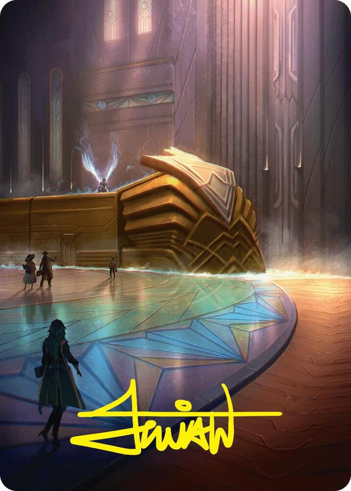 Plains Art Card 21 54 Gold Stamped Signature 21 (Art Series: Foundations)  | Good Games Adelaide SA