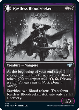 Restless Bloodseeker // Bloodsoaked Reveler [Innistrad: Double Feature] | Good Games Adelaide SA