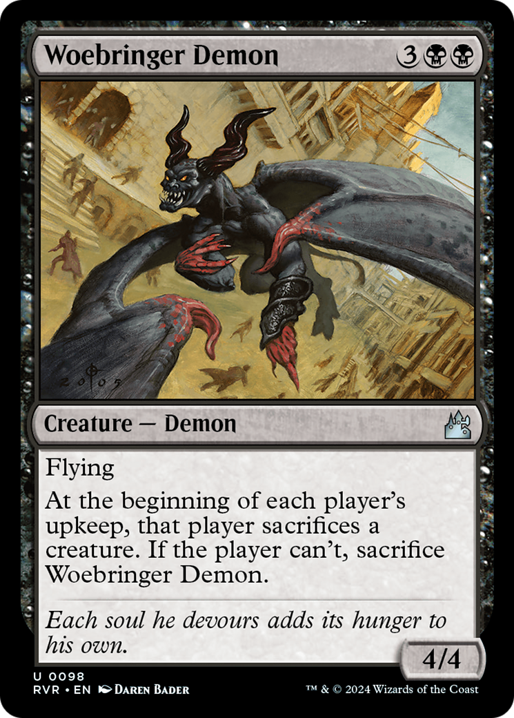 Woebringer Demon [Ravnica Remastered] | Good Games Adelaide SA