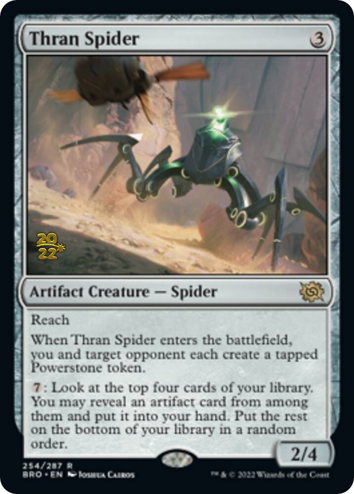 Thran Spider 254 (Prerelease Cards)  - Foil | Good Games Adelaide SA