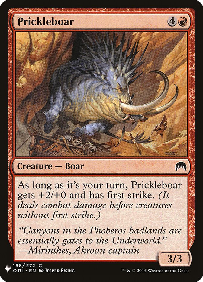 Prickleboar [Mystery Booster] | Good Games Adelaide SA