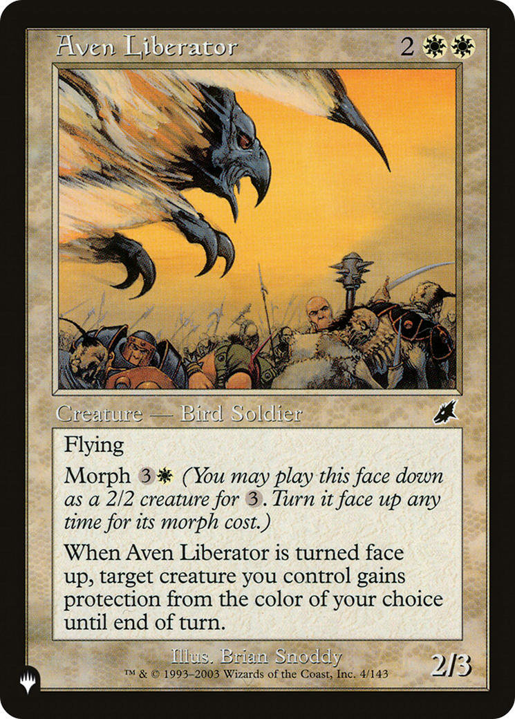 Aven Liberator [The List Reprints] | Good Games Adelaide SA