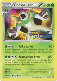 Chesnaught Prerelease Staff XY68 (XY Promos)  - Holofoil | Good Games Adelaide SA