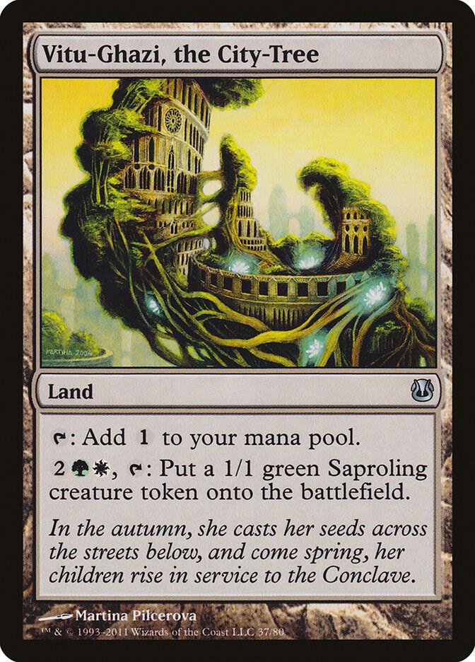 Vitu-Ghazi, the City Tree 37 (Duel Decks: Ajani vs. Nicol Bolas)  | Good Games Adelaide SA