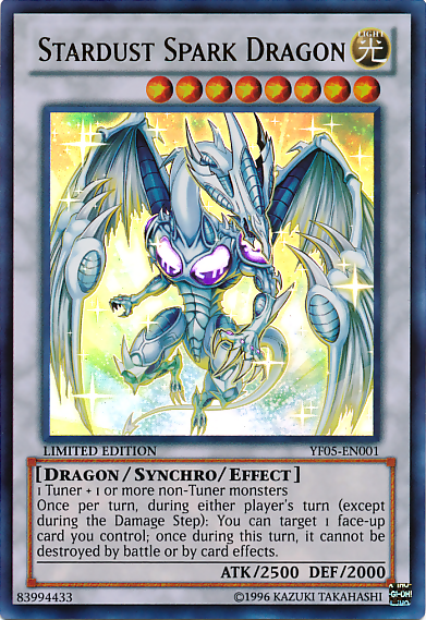 Stardust Spark Dragon [YF05-EN001] Ultra Rare | Good Games Adelaide SA