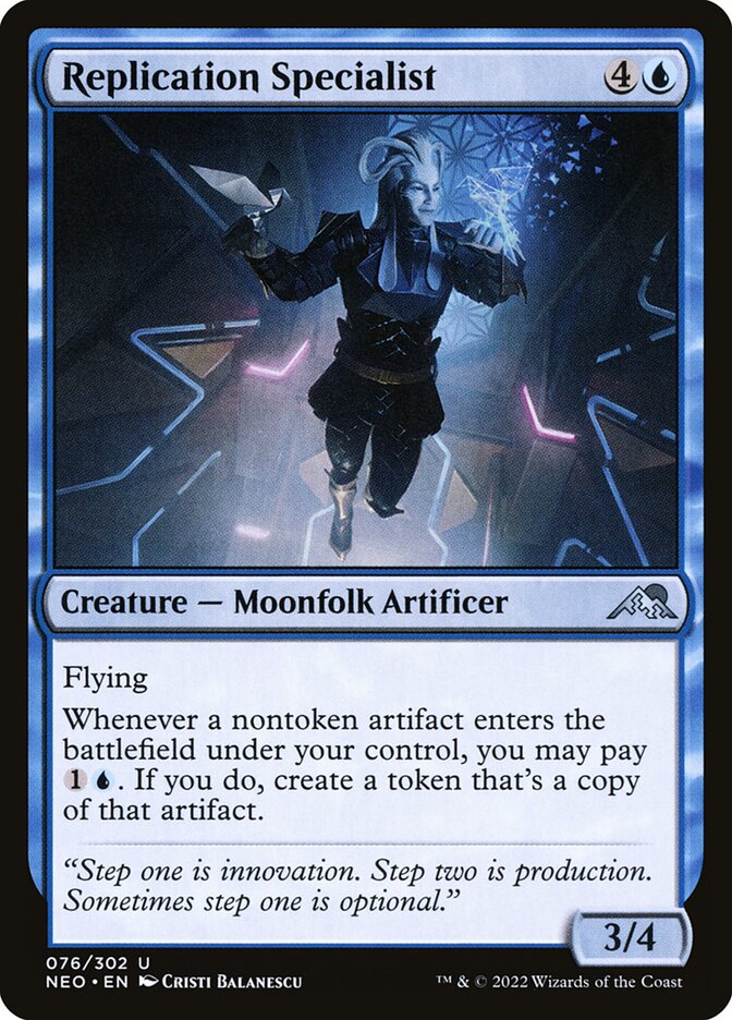 Replication Specialist 76 (Kamigawa: Neon Dynasty)  - Foil | Good Games Adelaide SA