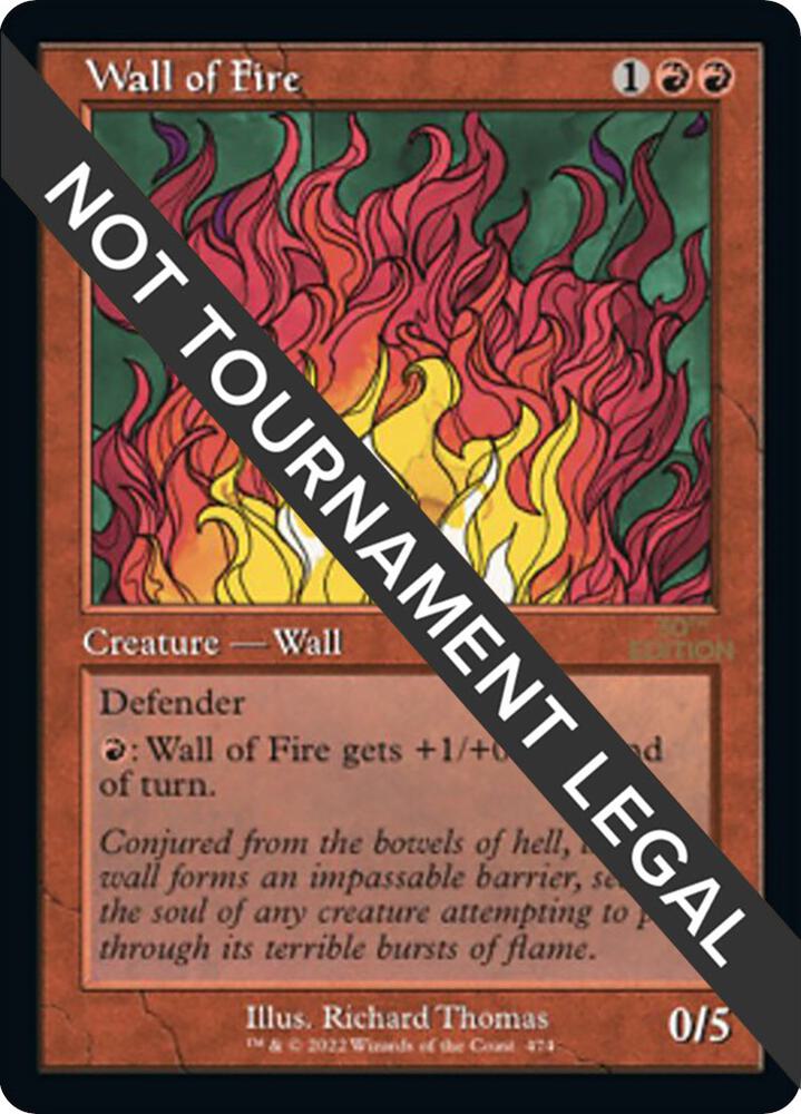 Wall of Fire Retro Frame 474/594 (30th Anniversary Edition)  | Good Games Adelaide SA