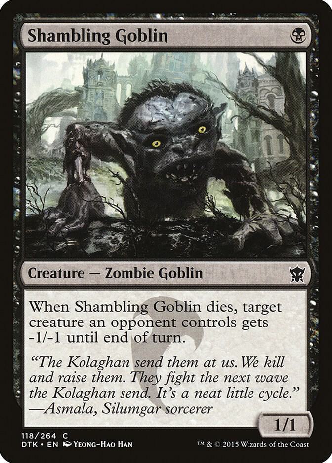 Shambling Goblin 118 (Dragons of Tarkir)  | Good Games Adelaide SA