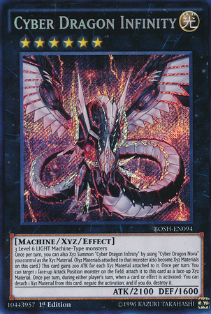 Cyber Dragon Infinity [BOSH-EN094] Secret Rare | Good Games Adelaide SA