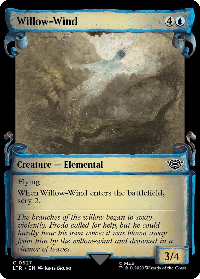 Willow-Wind 527 (Universes Beyond: The Lord of the Rings: Tales of Middle-earth)  - Showcase Scroll | Good Games Adelaide SA