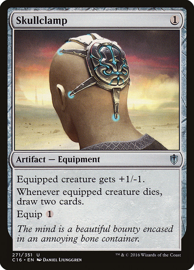 Skullclamp [Commander 2016] | Good Games Adelaide SA