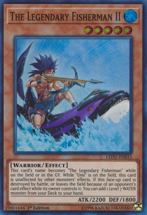 The Legendary Fisherman II [LEDU-EN015] Super Rare | Good Games Adelaide SA