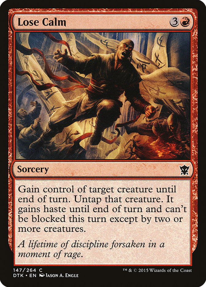 Lose Calm 147 (Dragons of Tarkir)  | Good Games Adelaide SA