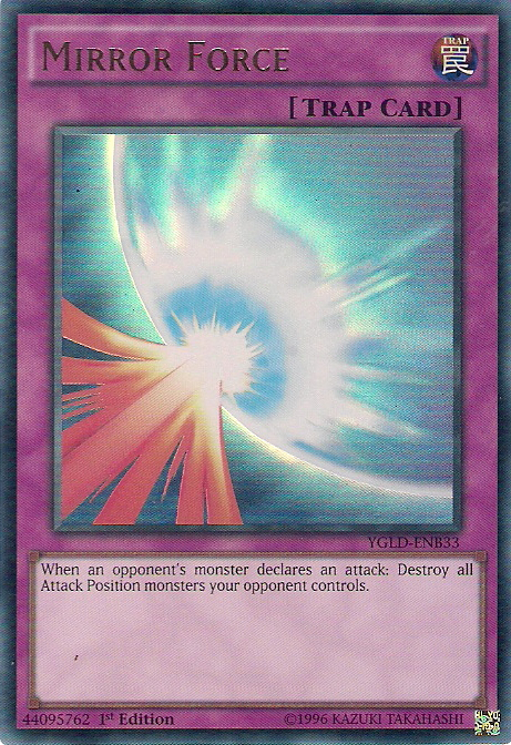 Mirror Force [YGLD-ENB33] Ultra Rare | Good Games Adelaide SA