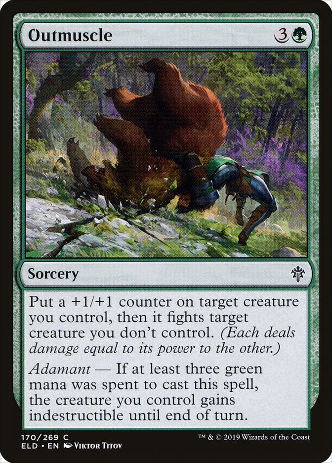 Outmuscle 170 (Throne of Eldraine)  | Good Games Adelaide SA