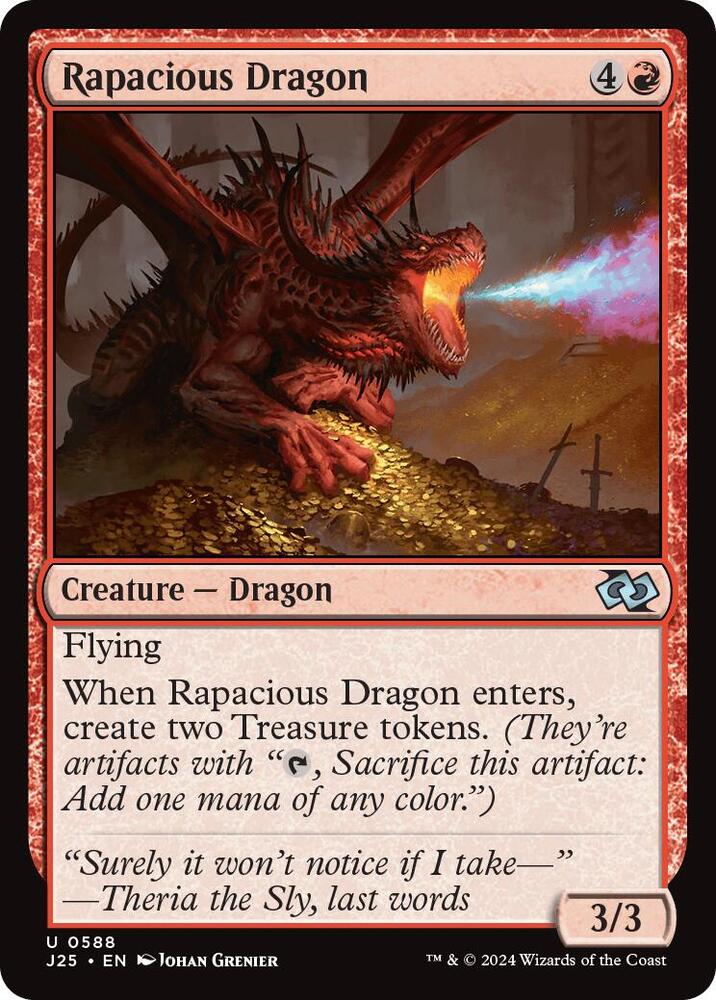 Rapacious Dragon 588 (Foundations Jumpstart)  | Good Games Adelaide SA