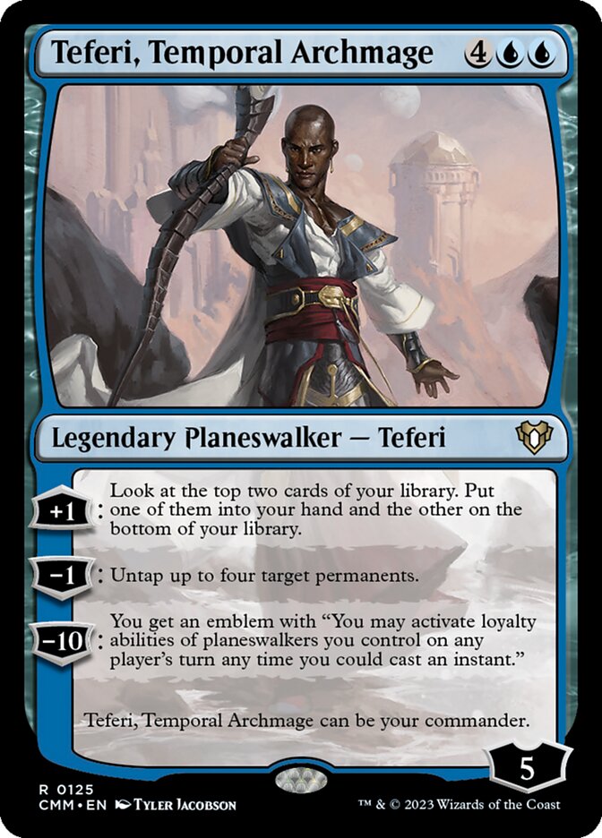Teferi, Temporal Archmage 125 (Commander Masters)  | Good Games Adelaide SA