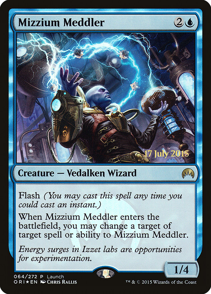 Mizzium Meddler [Magic Origins Promos] | Good Games Adelaide SA