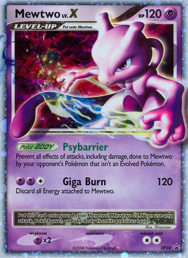 Mewtwo LVX DP28 (Diamond and Pearl Promos)  - Holofoil | Good Games Adelaide SA