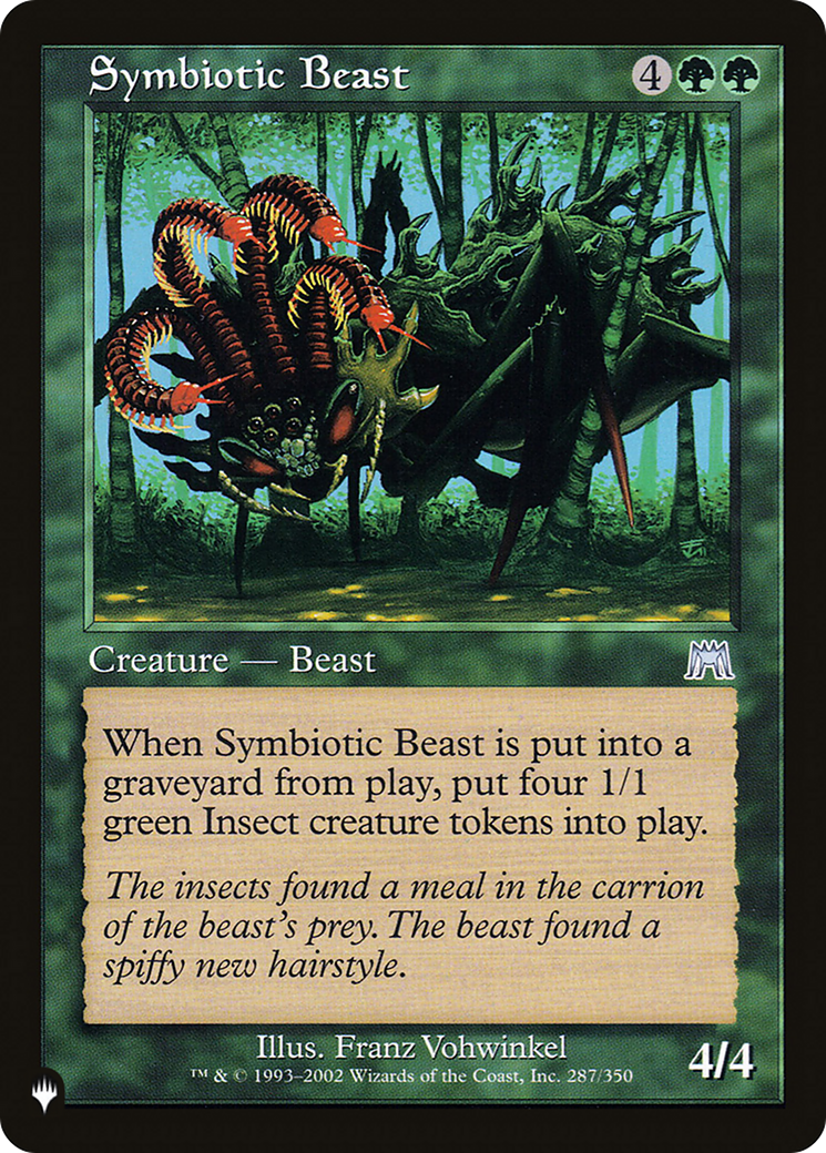 Symbiotic Beast [The List Reprints] | Good Games Adelaide SA
