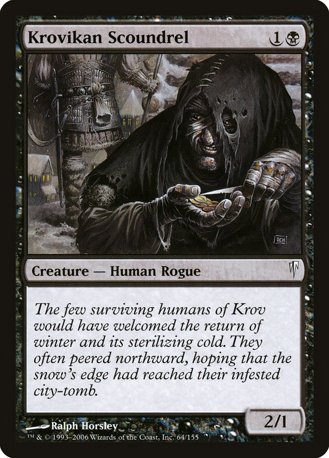 Krovikan Scoundrel 64 (Coldsnap)  - Foil | Good Games Adelaide SA