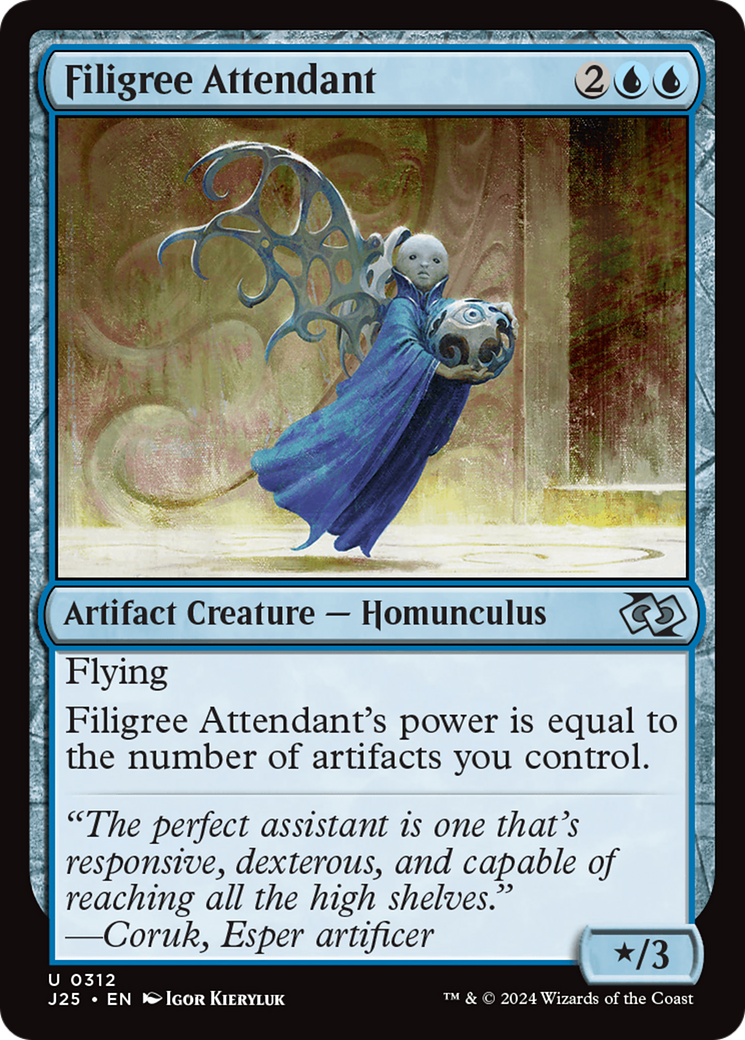 Filigree Attendant [Foundations Jumpstart] | Good Games Adelaide SA