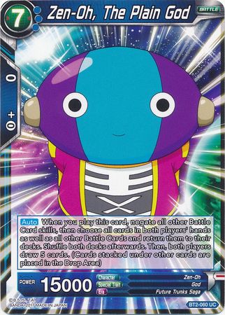 Zen-Oh, The Plain God [BT2-060] | Good Games Adelaide SA