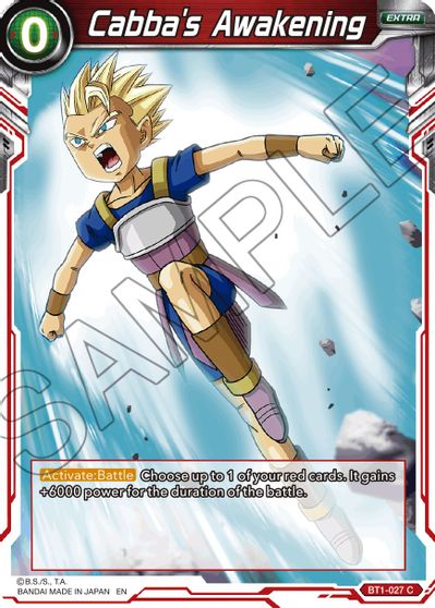 Cabba's Awakening (Reprint) (BT1-027) [Battle Evolution Booster] | Good Games Adelaide SA
