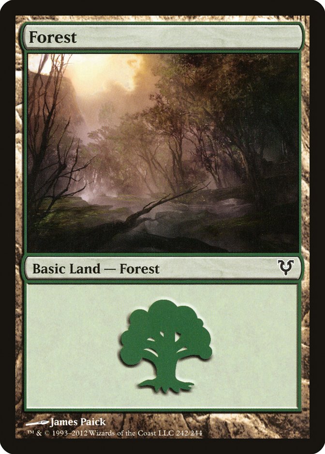 Forest (242) [Avacyn Restored] | Good Games Adelaide SA