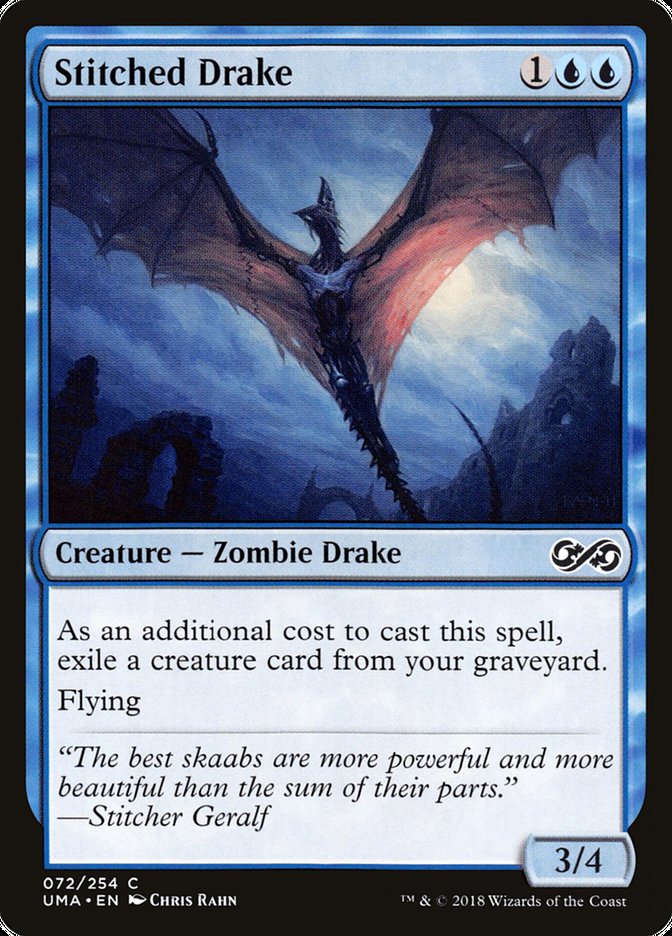 Stitched Drake 72 (Ultimate Masters)  - Foil | Good Games Adelaide SA