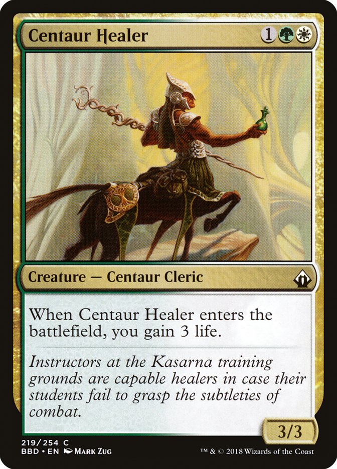 Centaur Healer 219 (Battlebond)  - Foil | Good Games Adelaide SA