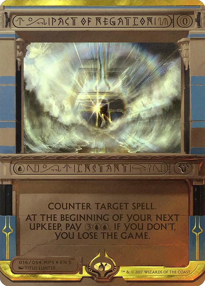 Pact of Negation 16 (Masterpiece Series: Amonkhet Invocations)  - Foil | Good Games Adelaide SA