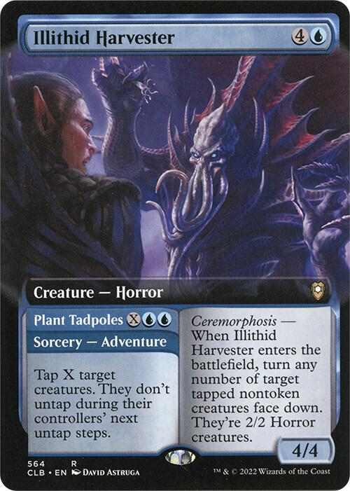 Illithid Harvester Extended Art 564 (Commander Legends: Battle for Baldur's Gate)  | Good Games Adelaide SA