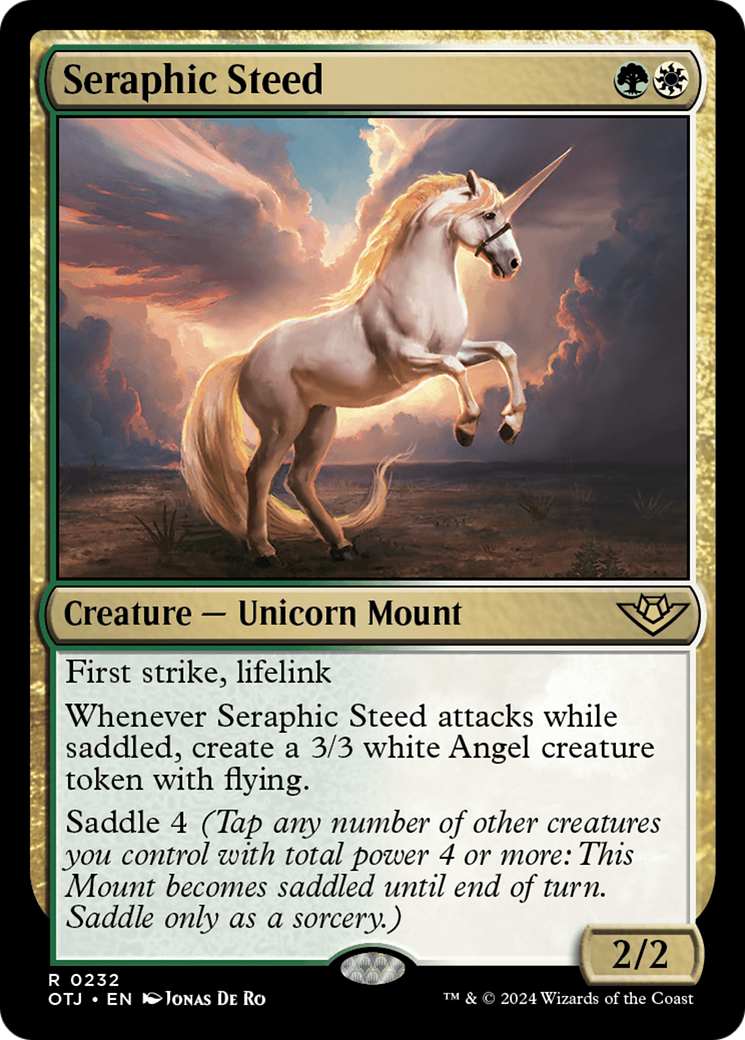 Seraphic Steed [Outlaws of Thunder Junction] | Good Games Adelaide SA