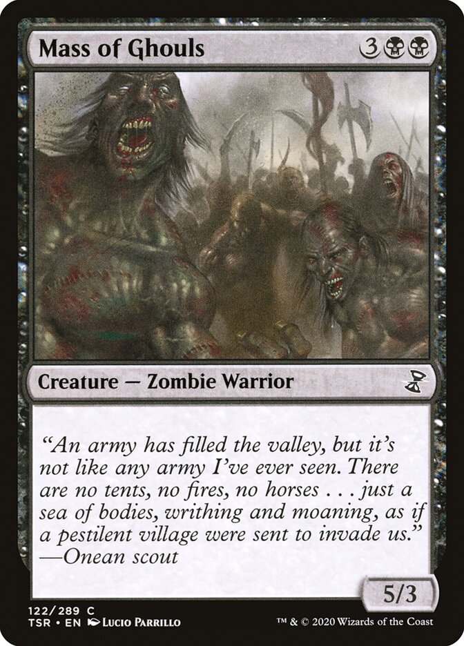 Mass of Ghouls 122 (Time Spiral: Remastered)  - Foil | Good Games Adelaide SA