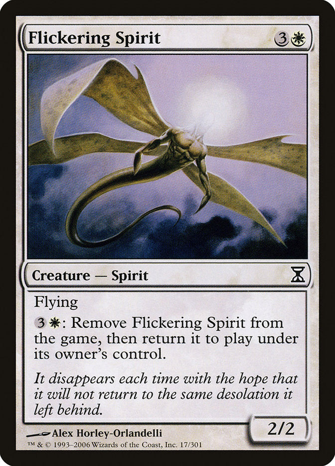 Flickering Spirit 17 (Time Spiral)  | Good Games Adelaide SA