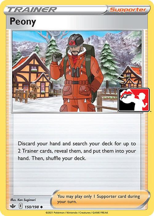 Peony Series 1/2 150/198 (Prize Pack Series Cards)  | Good Games Adelaide SA