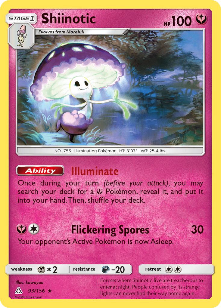 Shiinotic (93/156) [Sun & Moon: Ultra Prism] | Good Games Adelaide SA