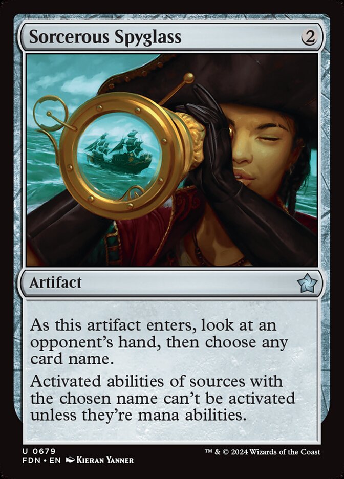 Sorcerous Spyglass 679 (Foundations)  | Good Games Adelaide SA