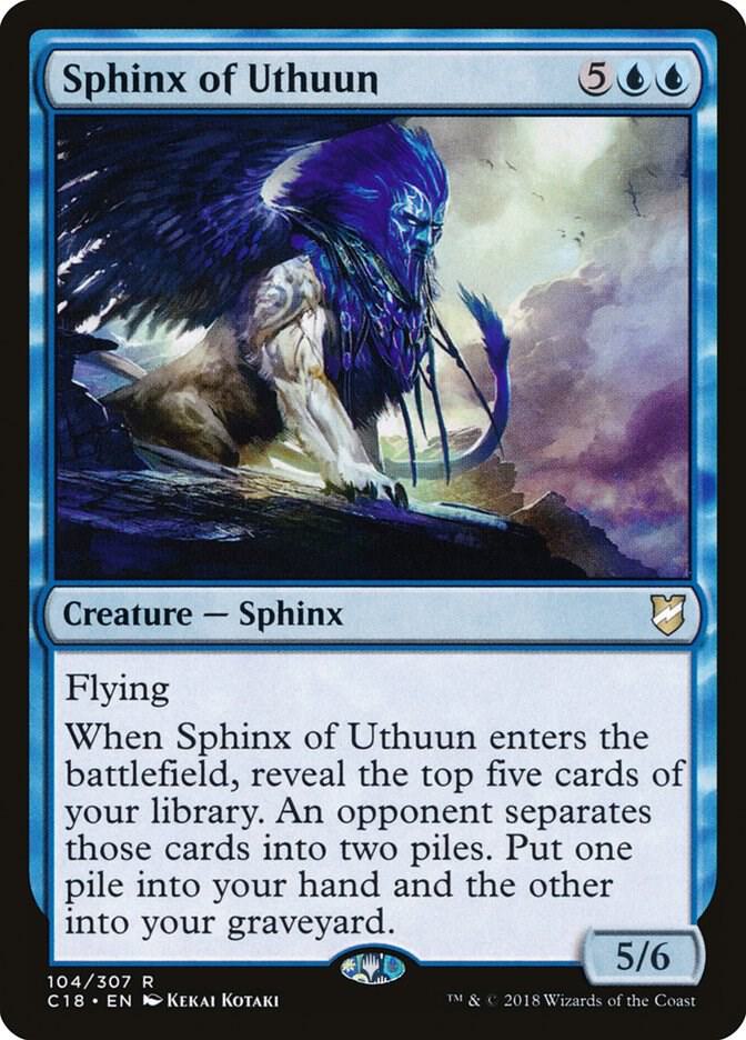 Sphinx of Uthuun 104 (Commander 2018)  | Good Games Adelaide SA