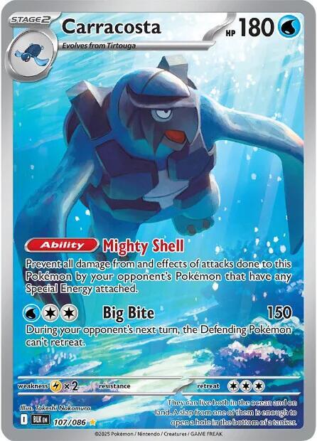 Carracosta 107/086 (SV: Black Bolt)  - Holofoil | Good Games Adelaide SA