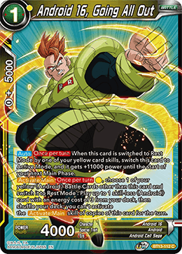 Android 16, Going All Out (Common) [BT13-112] | Good Games Adelaide SA