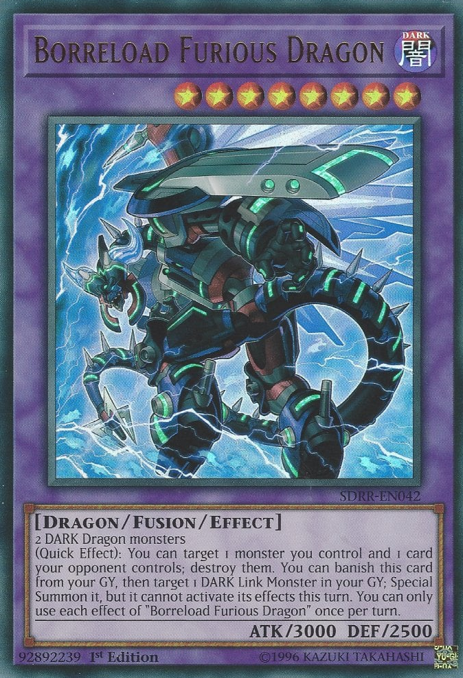 Borreload Furious Dragon [SDRR-EN042] Ultra Rare | Good Games Adelaide SA