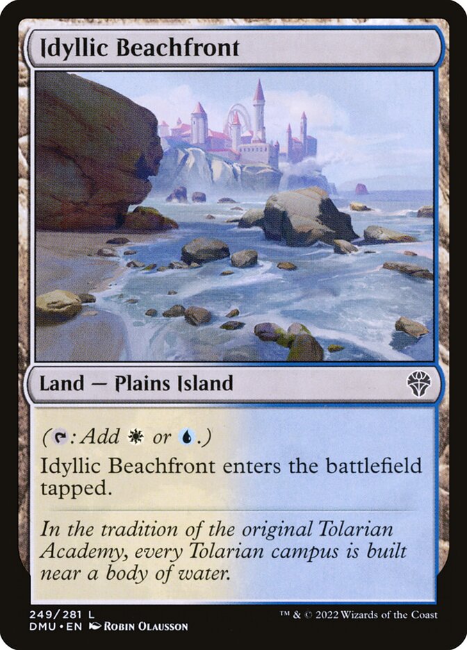 Idyllic Beachfront 249 (Dominaria United)  | Good Games Adelaide SA