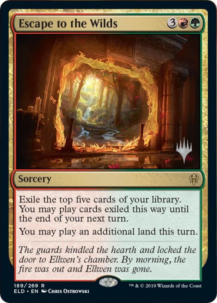 Escape to the Wilds 189 (Promo Pack: Throne of Eldraine)  | Good Games Adelaide SA